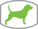 The Eco Dog Design Company Dog Logo